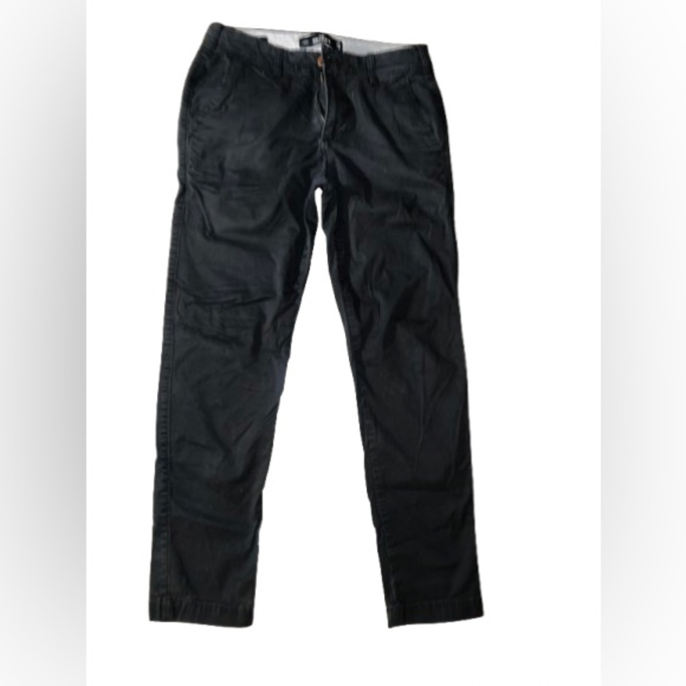 Black chino pants hollister
